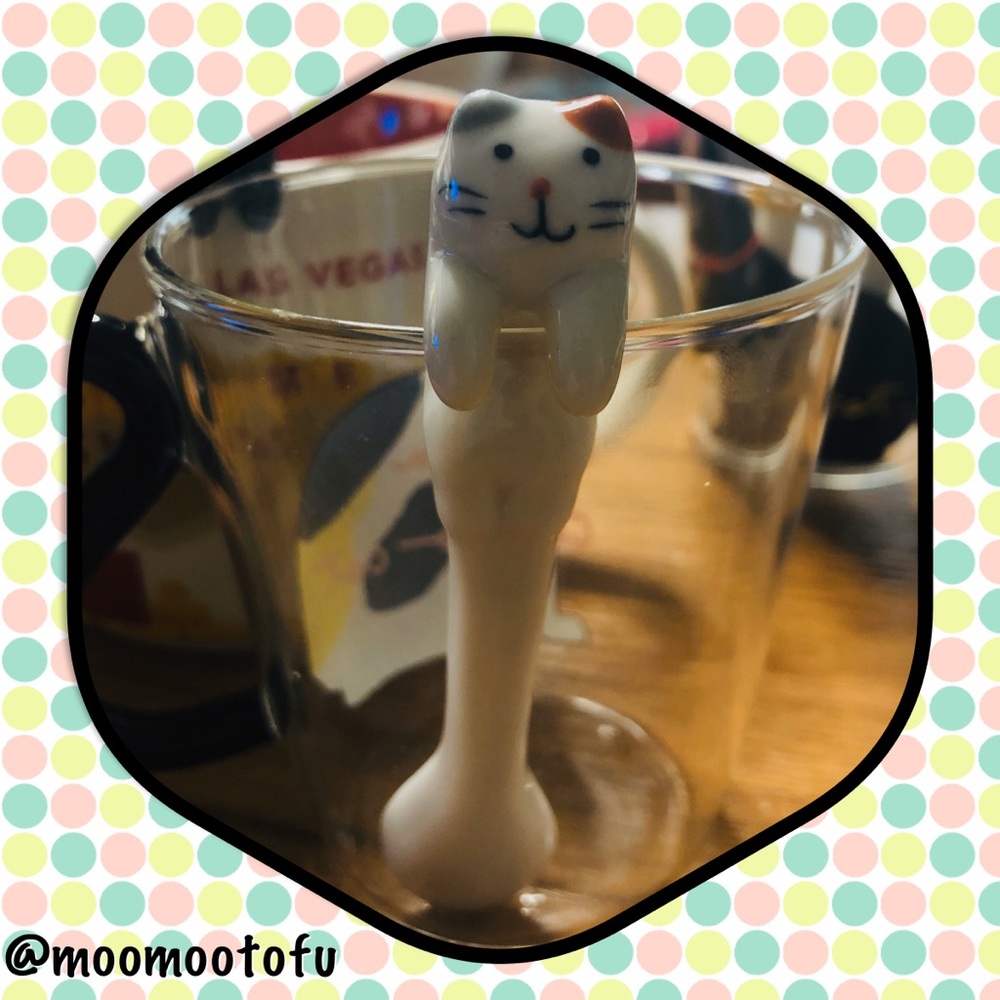 😻cute cat spoon